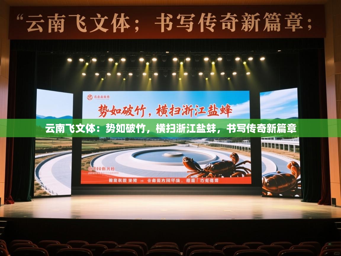 云南飞文体：势如破竹，横扫浙江盐蚌，书写传奇新篇章